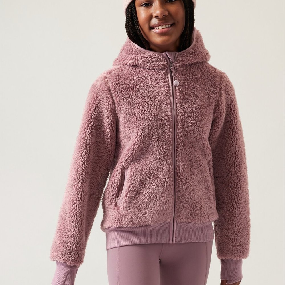 Athleta Girl So Snug Sherpa Jacket - NWOT